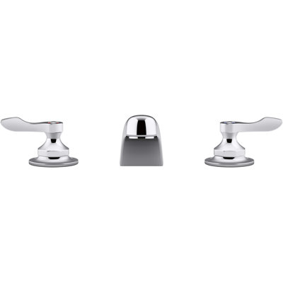 Triton Bowe 1.0 GPM Widespread Bathroom Sink Faucet with Laminar Flow and Lever Handles, Drain Not Included