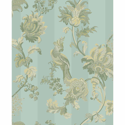 Zerzura Floral Shimmer Wallpaper Roll