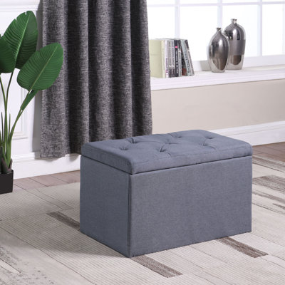 Banc de rangement rembourré Threatt