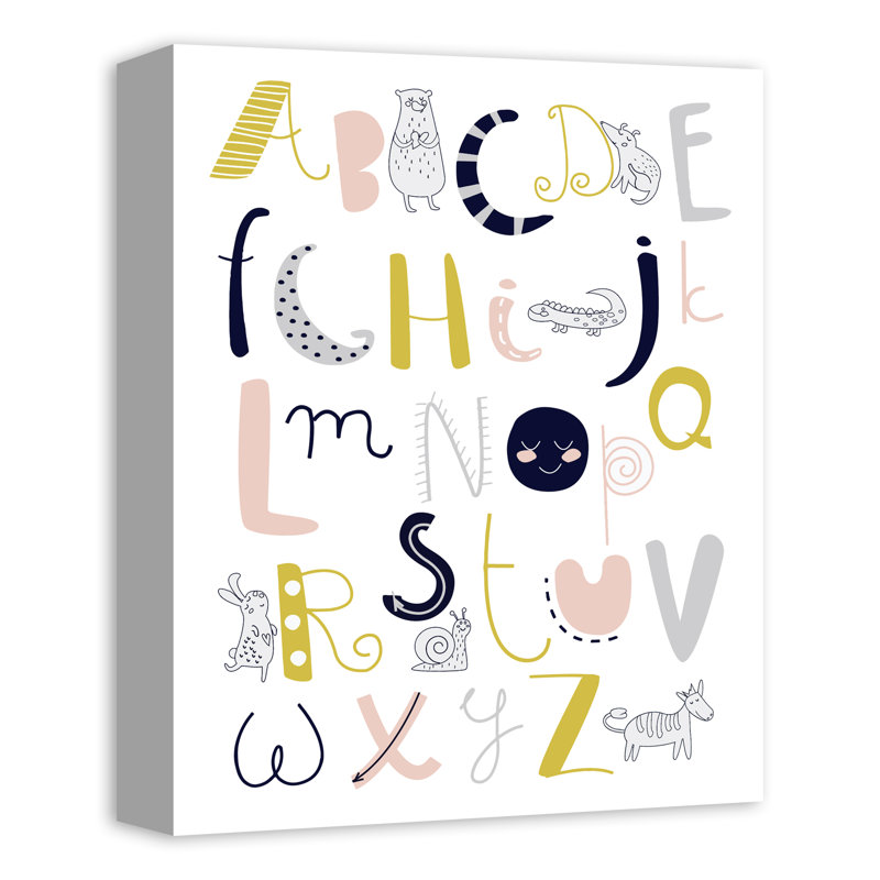 Art sur toile à l’alphabet animal Kwon