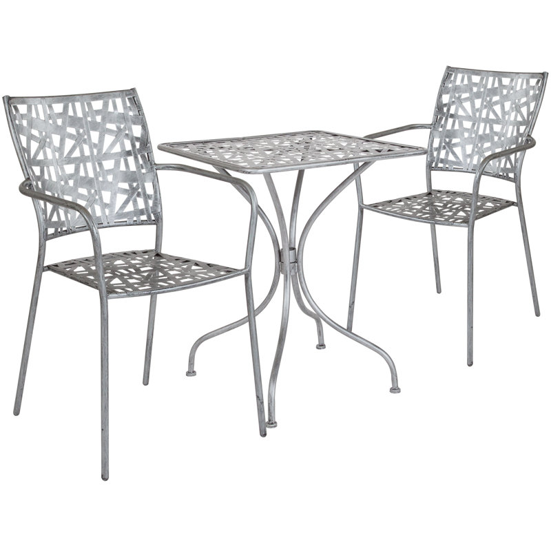 Ocilla 2 - Person Patio Dining Set with Square Table