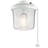 1-Light Clear Glass Ceiling Fan Globe Light Kit-704593399