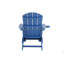 Méridienne de couleur bleu foncé, adaptée à toutes les saisons: Méridienne d'extérieur, fabriquée en matériau robuste HANPS, équipée de 304 accessoires en acier inoxydable.-1031467171-1031467169