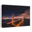 Starry Golden Gate Bridge, architecture contemporaine abstraite, impression d'art mural-1597276389