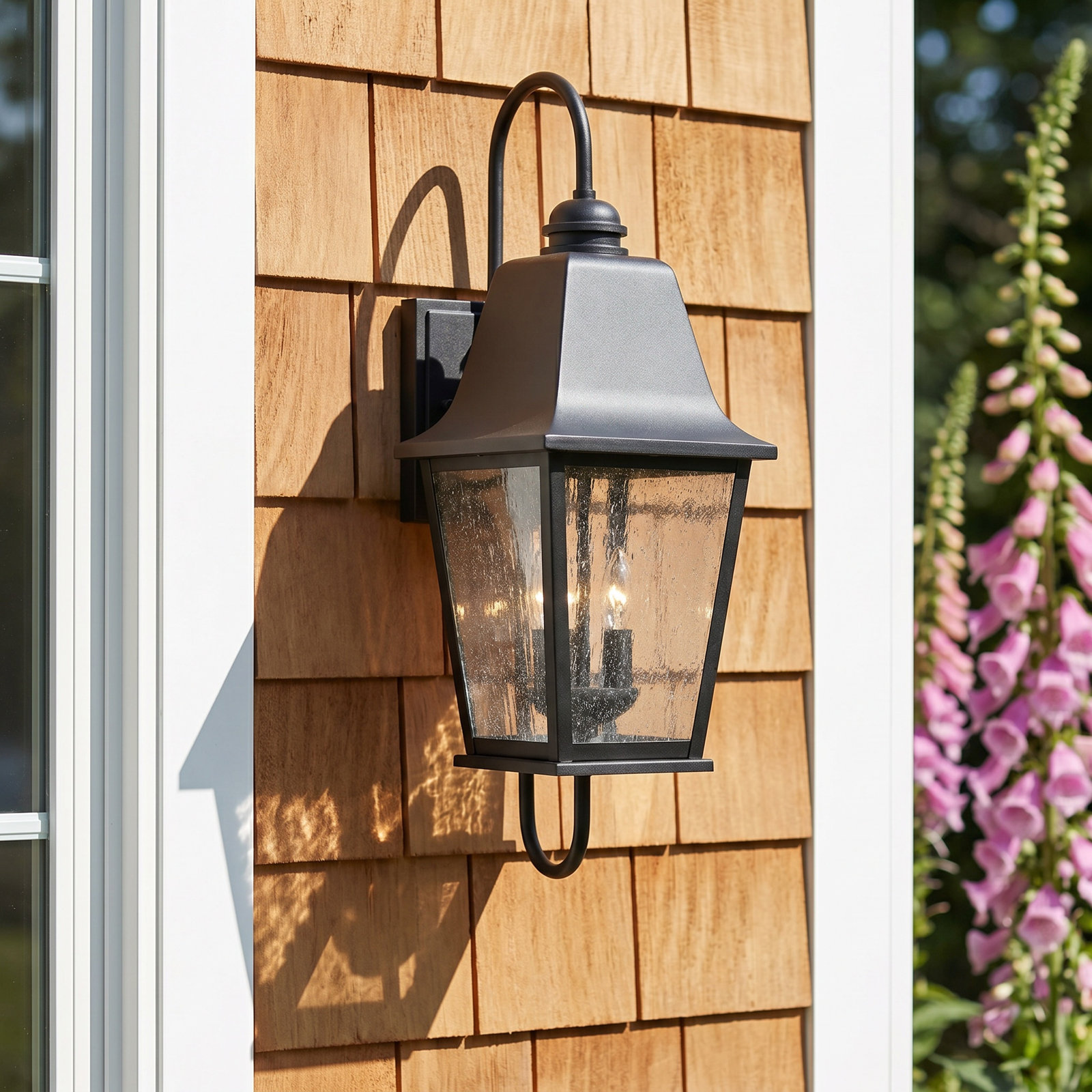 3 Light Empire Outdoor Wall Light