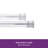 42" - 72" Adjustable Straight Tension Shower Curtain Rod - Basics by Wayfair™-546664577