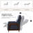 Mid-Century Modern Push-Back PU Leather Recliner Chair-827639080