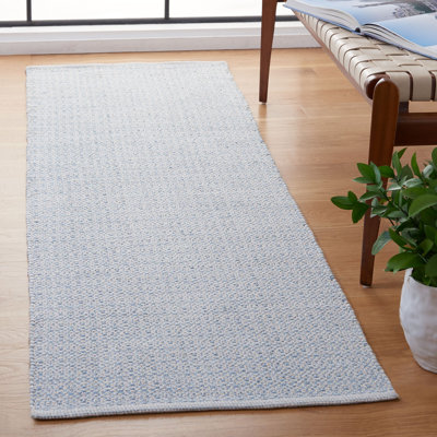 Bester Hand Woven Cotton Geometric Rug