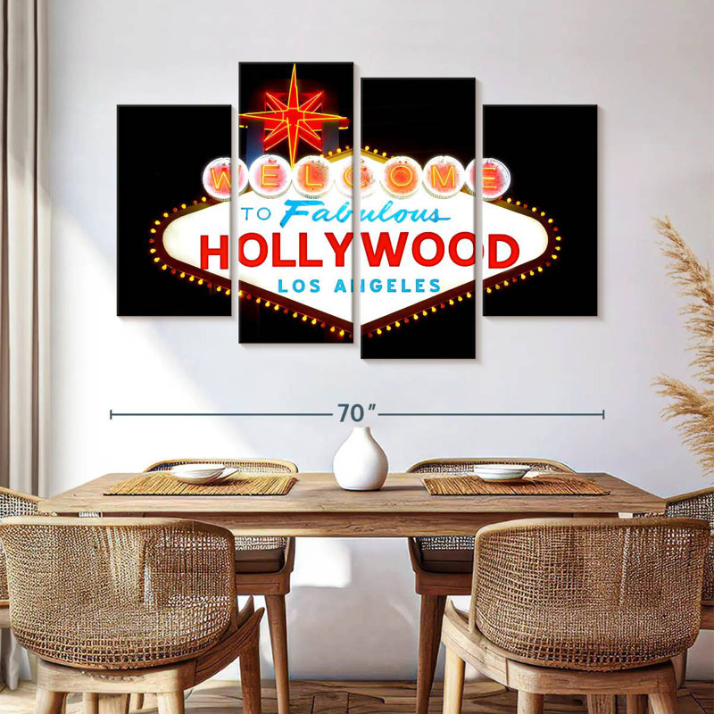 Panneau Nicci Fabulous Hollywood, H 42 po x l 68 po