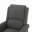 Canapé inclinable en tissu Mid-Century