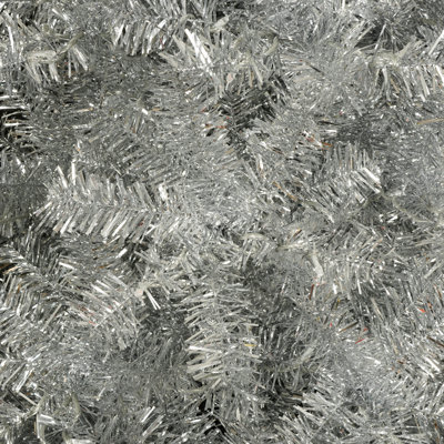 Arbre de Noël artificiel pré-éclairé 7,4 pi avec arbre en métal articulé avec support en métal, 1200 branches, 400 lumières DEL, 11 modes d'éclairage, arbre de Noël pour l'intérieur et l'extérieur