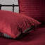 Housse pour lit de jour simple en rouge - 6 pièces, tissu écossais réversible, avec rembourrage en coton pour la longévité, comprend des taies décoratives et un coussin décoratif