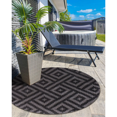 Outdoor Rug AJMER Black