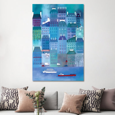 Paris blues par Nic squirrell-impression