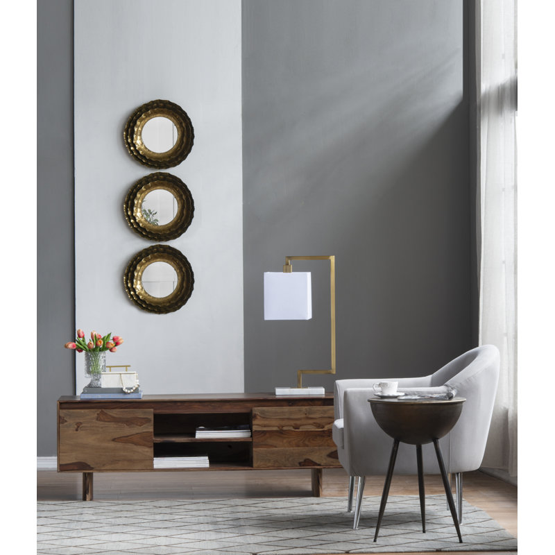 9x14.3x25.2" Metal Table Lamp