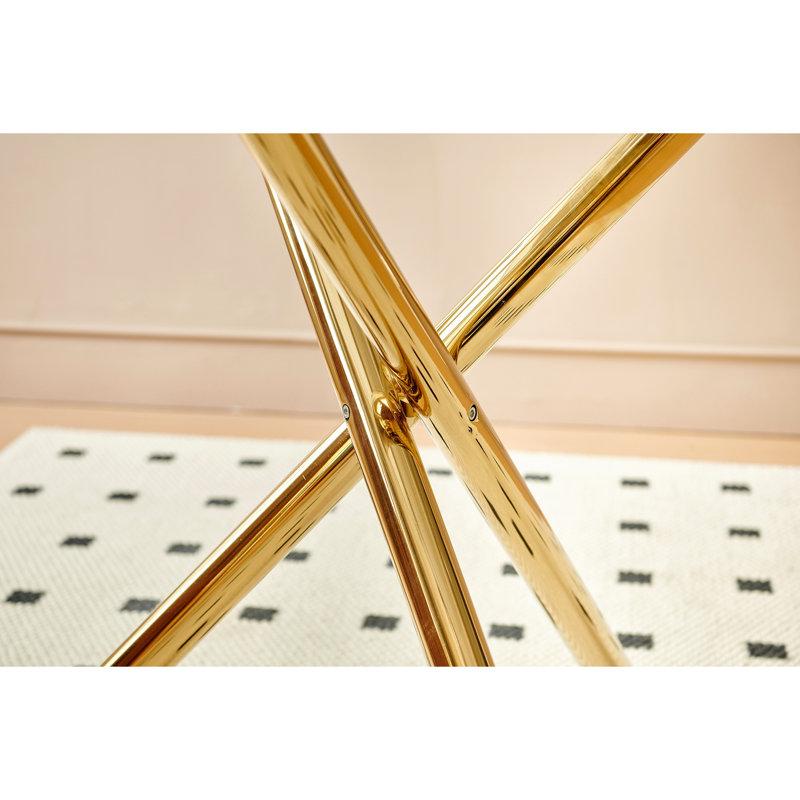 Ensemble de salle à manger 3 pièces, table de salle à manger à pieds en métal pour 2 personnes avec plateau en verre, table de salle à manger à piédestal, table basse de loisirs