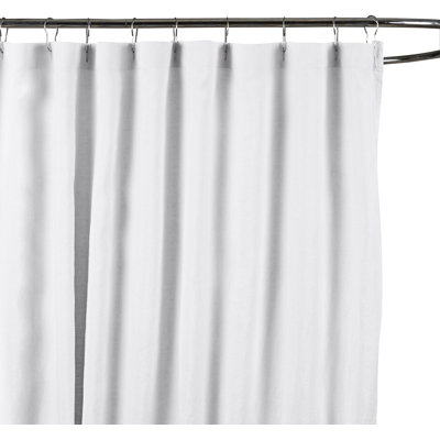 Rideau de douche simple en lin Kendo