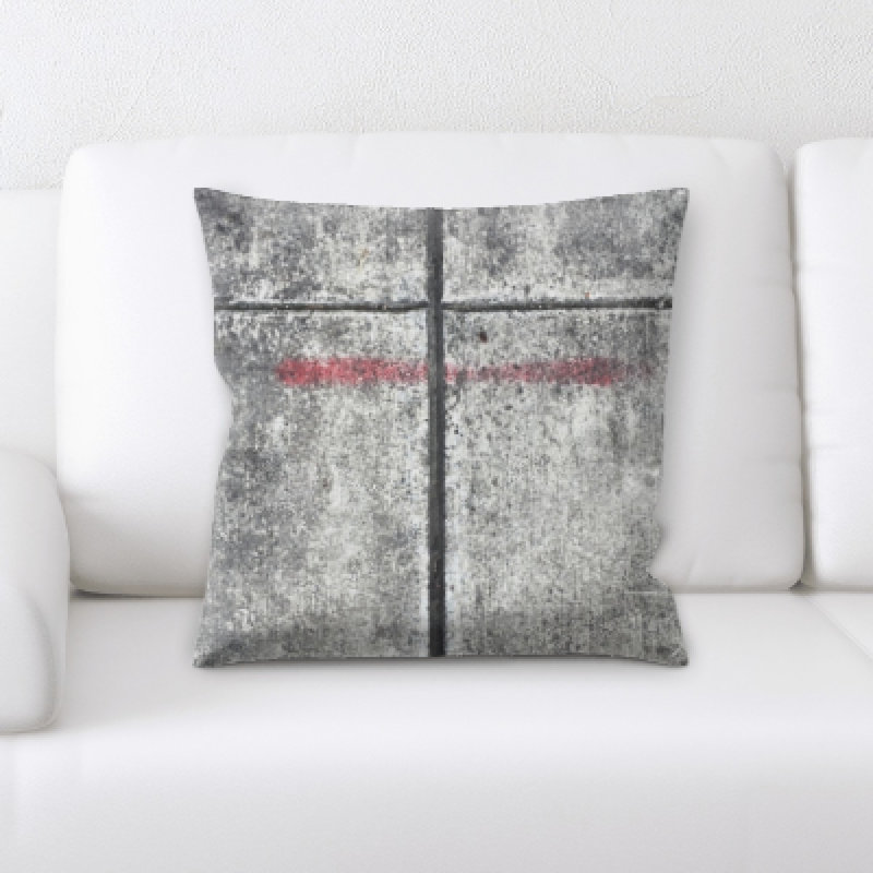 Microsuede Throw Pillow