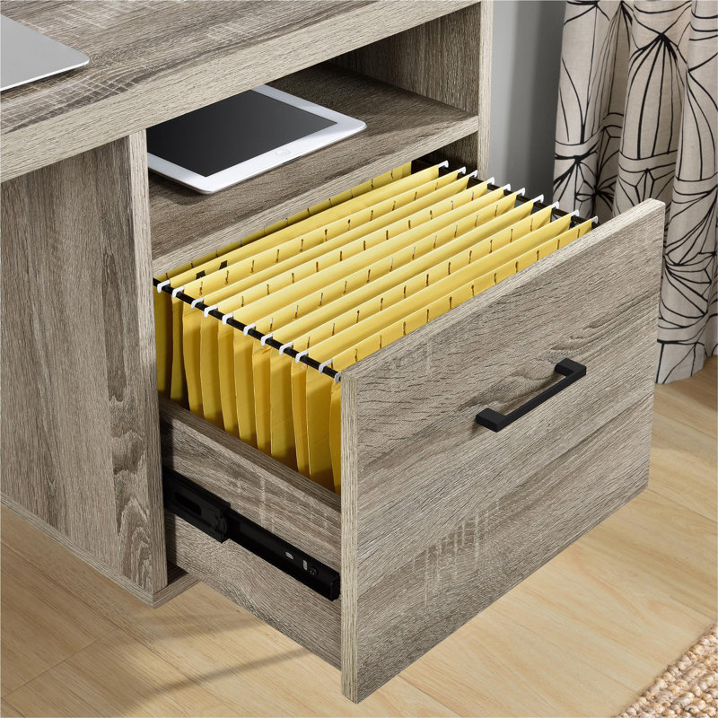 Dayvian Steel Computer Desk