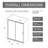 Single Sliding Shower Door, 1/5 Inch Thick Clear Tempered Glass Shower Door With Stainless Steel Handle, Chrome-121060123