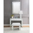 Ensemble coiffeuse avec tabouret Idun