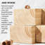 Buffet d'entrée en bois massif 62,99 po