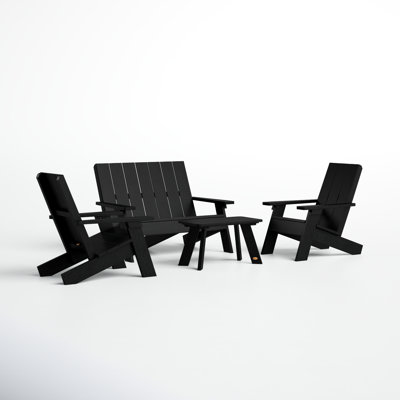 Byrnes 4 - Person Patio Conversation Set