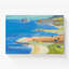 Irish Coastal Whimsy, grande impression sur toile-879234969