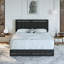 Base de lit tapissier Senata Linen-1190855298-1190855299