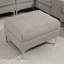 Canapé modulaire convertible en velours côtelé avec repose-pieds-664798397
