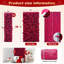 Mur de fleurs enroulable 120 x 240 cm - Panneaux floraux rouges artificiels

Fermeture éclair facile, créez un grand mur de fleurs, rangement enroulable, fleurs variées, réutilisable, idéal pour les fêtes et la décoration intérieure-1442026959-1441803690
