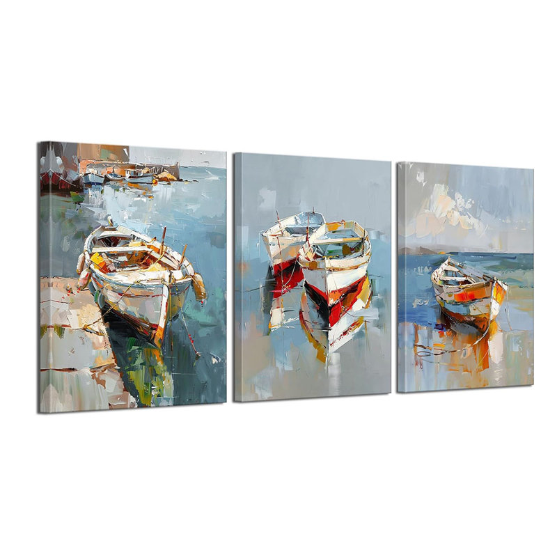 3 Piece Wrapped Canvas Wall Art