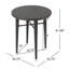 TABLE RONDE EN rotin