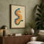 Entwined Serpents Art Deco - Wrapped Canvas-962729172-962729180