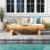 Melrose Rectangular Teak Outdoor Coffee Table