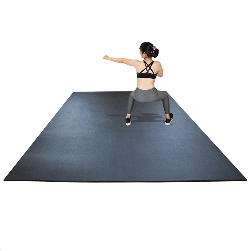 Tapis en caoutchouc 0,25 po, L 72 po x l 72 po