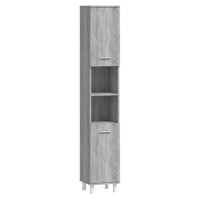 Avrey Linen Cabinet, Grey Sonoma
