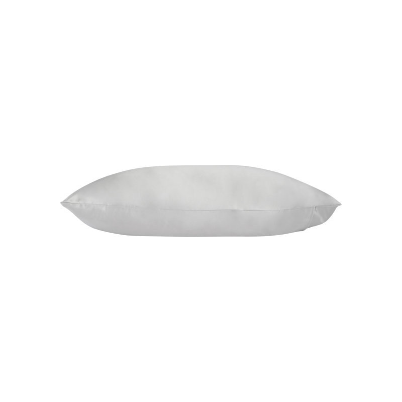 Signature Silk Pillow Case, Standard/Queen 20"x30", Silver Gray
