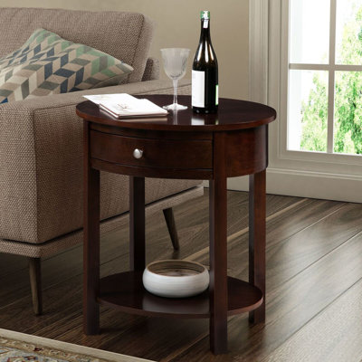 Moravian End Table with Storage