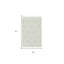 Tapis géométrique ivoire / beige touffeté