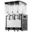 Distributeur de boissons professionnel à 3 réservoirs, capacité de 10 L par réservoir, machine à jus en acier inoxydable pour boissons froides, température de refroidissement réglable de 7 °C à 12 °C, idéal pour les restaurants, les bars et les fêtes.