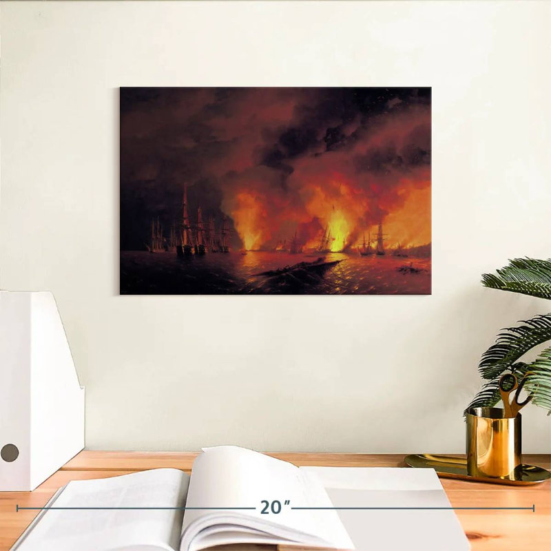 Keiri The Battle Of Sinop, 8" H x 12" W
