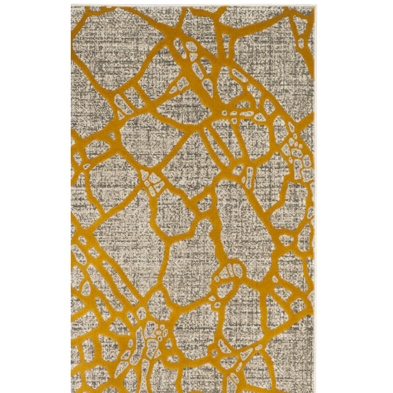 Sevastopol Porcello Performance Abstract Rug, Rectangle 4'1" x 6'