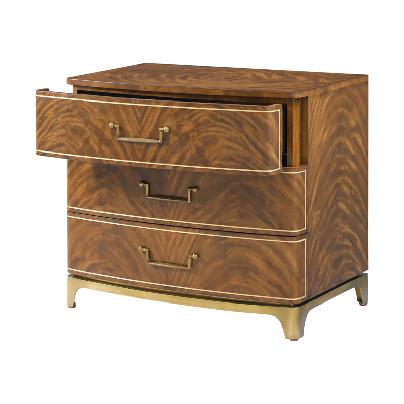 Spencer London 3 - Drawer Nightstand
