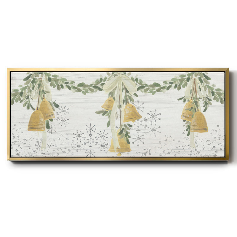 Toile encadrée, "Bells", H 24 po x l 60 po