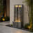 Polyresin Cascading Water Fountain with LED Lights, 39-Inch Slate Gray Indoor/Outdoor Tiered Feature