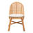 Bali & Pari Daniela Bohemian Light Honey Rattan Dining Chair