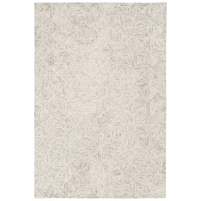 Geometric Wool Hand Tufted Area Rug