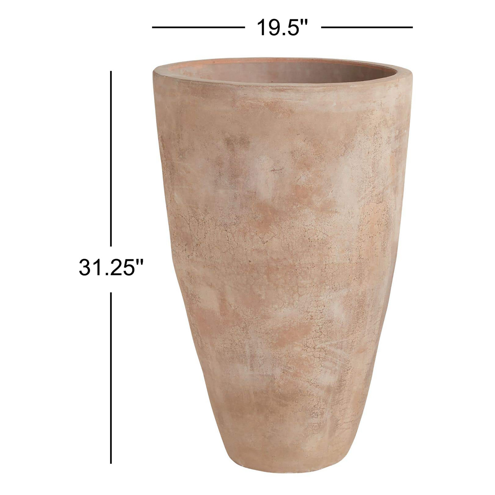 Abigeal 20" Handmade Ceramic Pot Planter