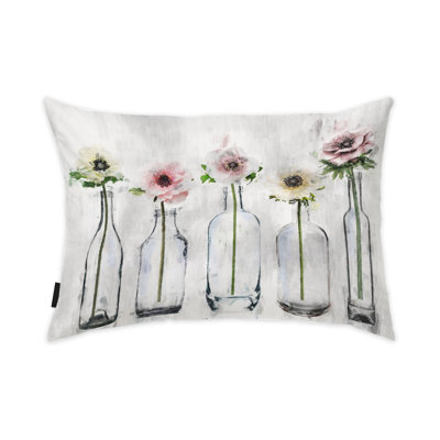Florals Rectangular Pillow Cover & Insert